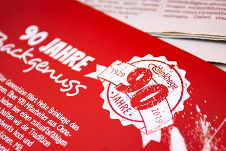 bwc - Brinkhege Jubiläum Signet