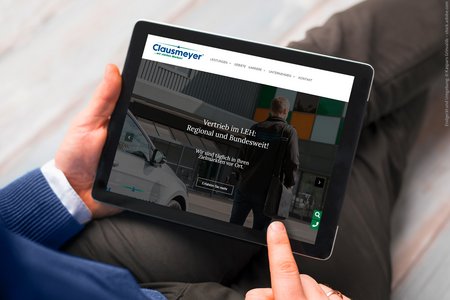 Clausmeyer - Fotoshooting Website