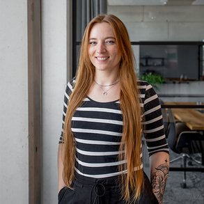 Kommunikationsdesignerin Leoni Hahn
