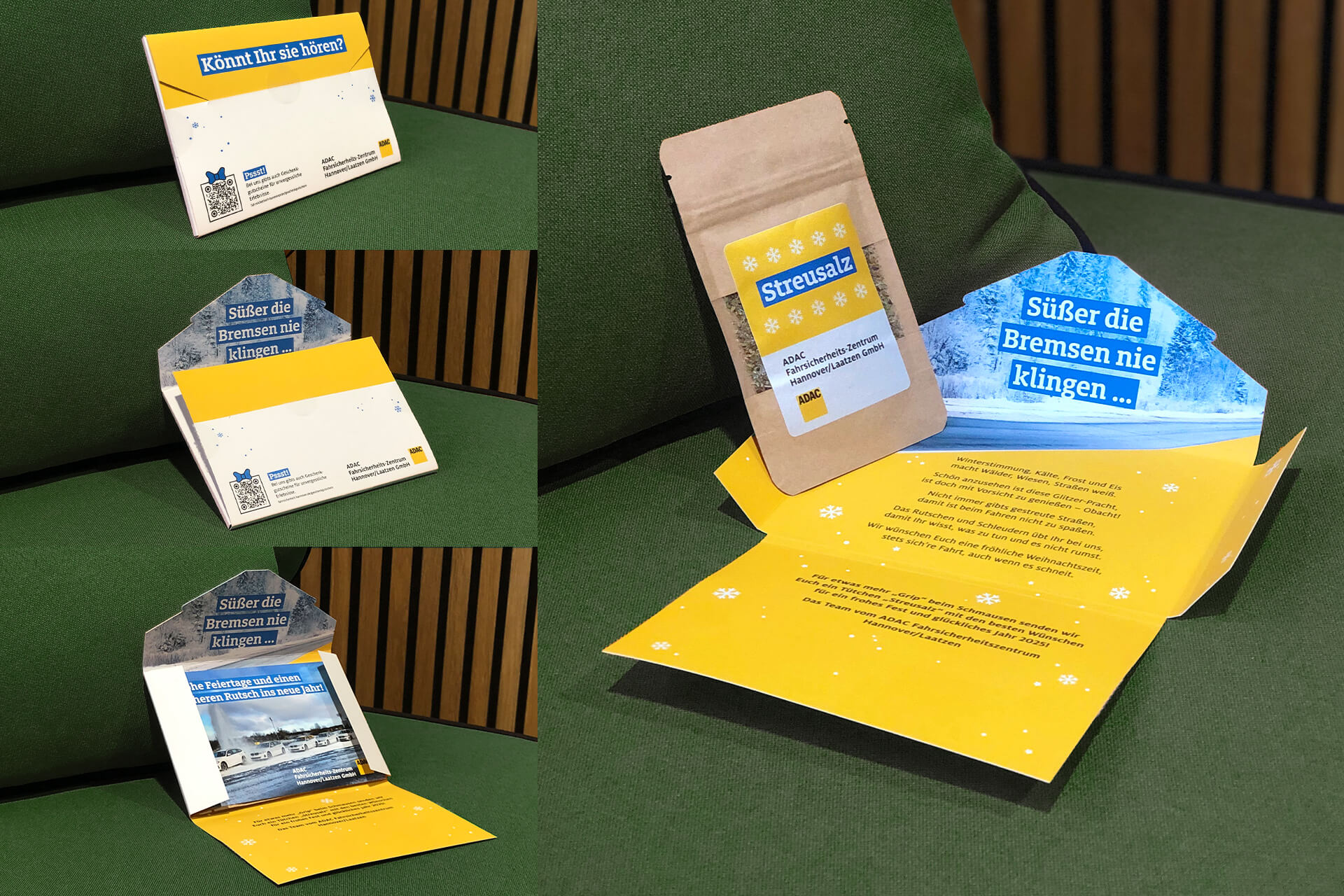 Darstellung des Weihnachtsmailings